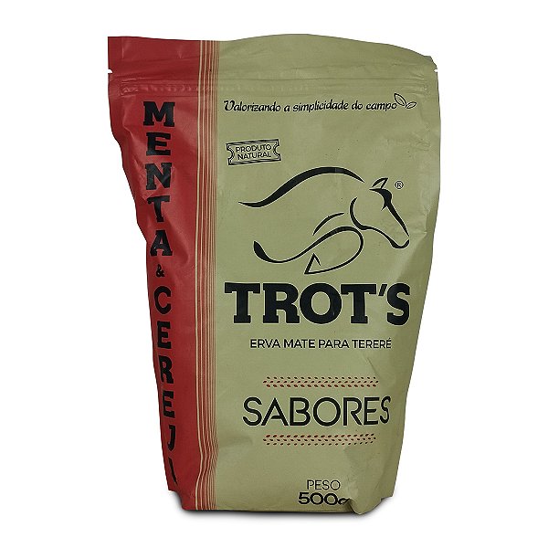 Erva Terere Trots Mate Premium Country Menta e Cereja 500g