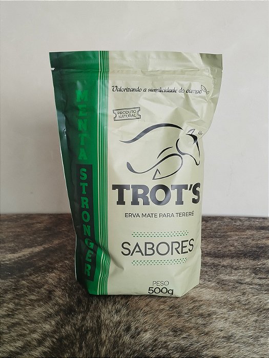 Erva Terere Trots Mate Premium Country Menta Stronger 500g