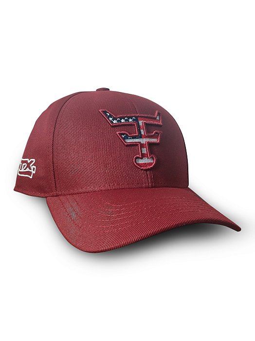 Boné Country Texas Farm Boiadeiro Original Aba Curva Txc Pbr