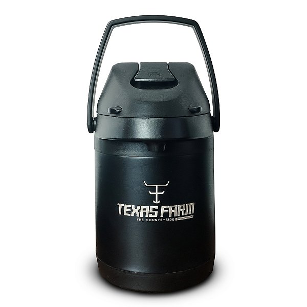 Garrafa Térmica Inox 2,5 Litros Tereré Chimarrão Texas Farm