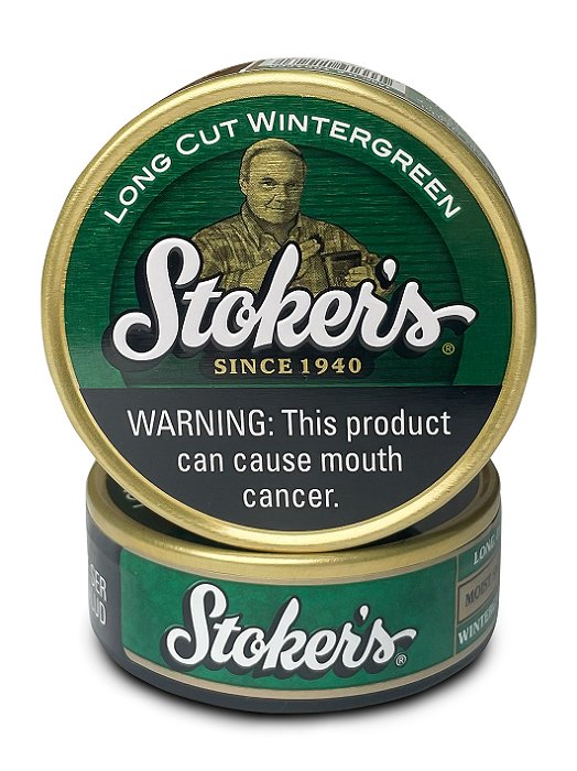 Fumo De Mascar Long Cut Wintergreen Stokers