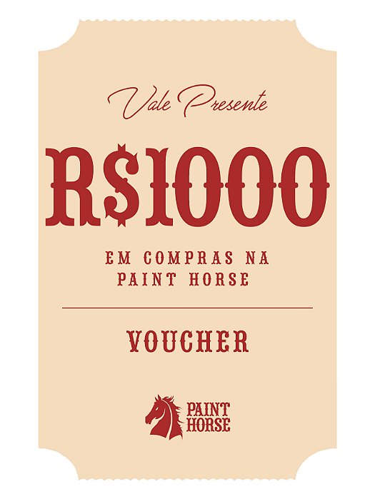 Vale Presente R$1000