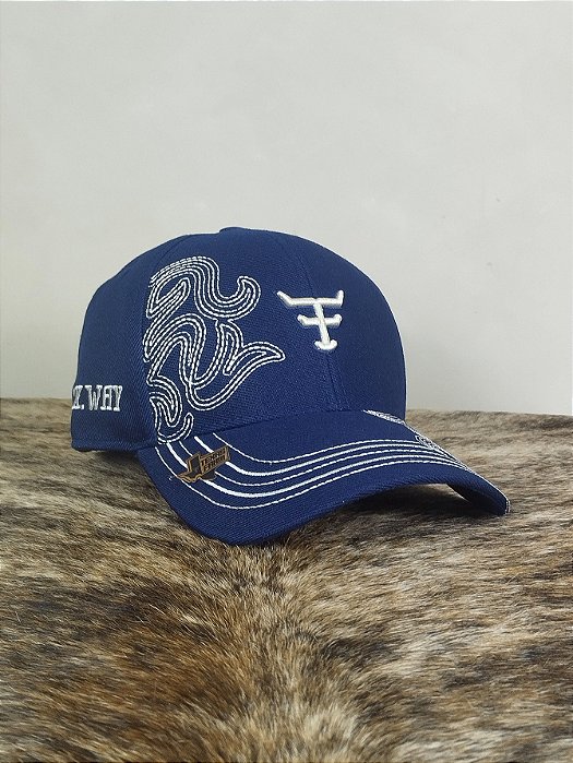 Boné Country Texas Farm Feminino Original Aba Curva Dragão