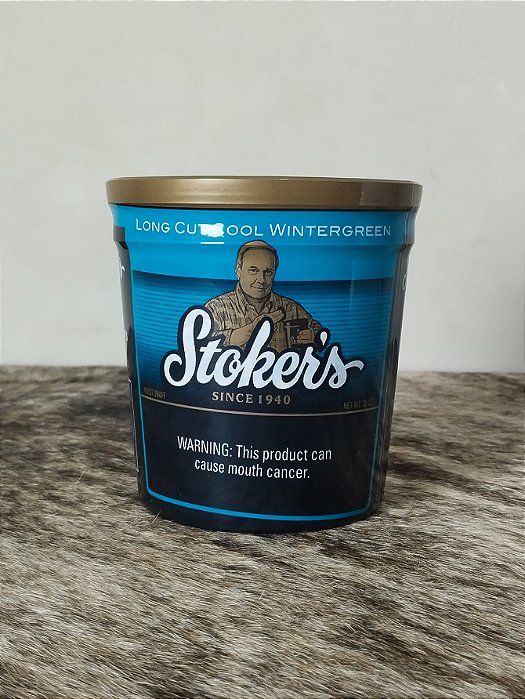 Fumo De Mascar Pote 340g Cool Wintergreen Stokers