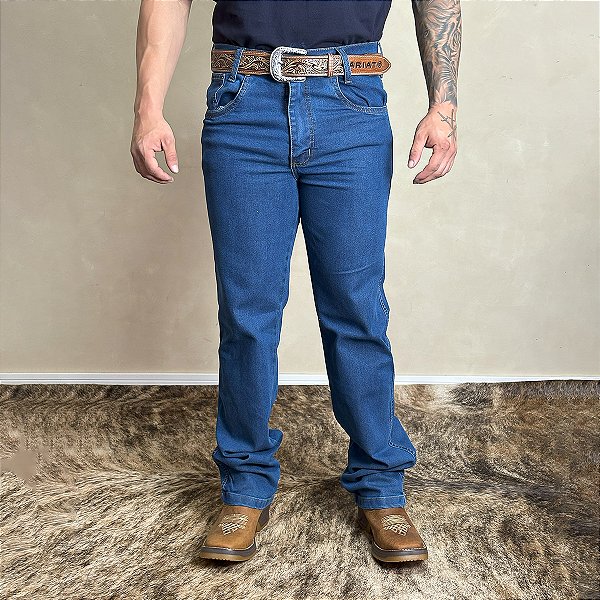 Calça Masculina Country Jeans Grosso Tradicional Premium Top