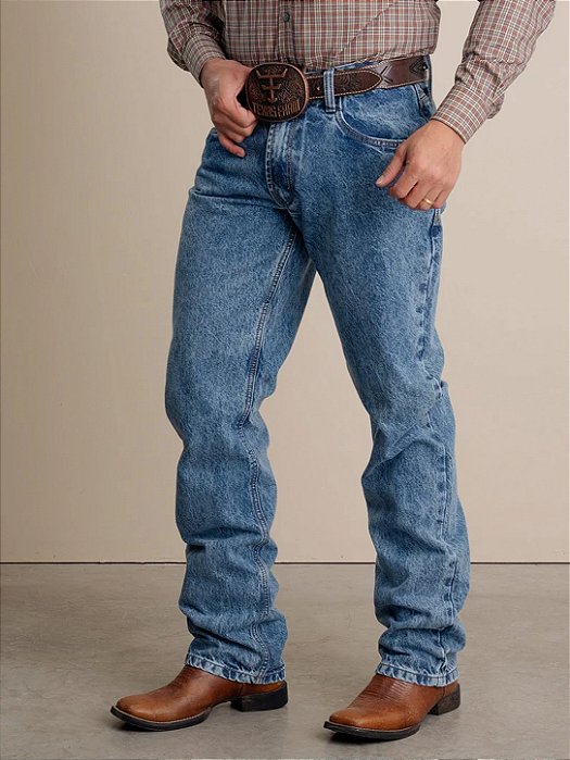 Calça Jeans Masculina Texas Farm Country 100% Algodão Hard