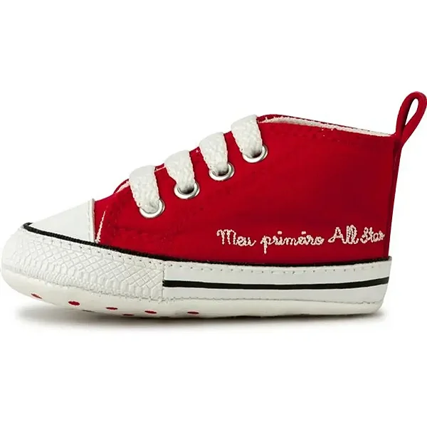 TÊNIS ALL STAR MY FIRST CHUCK TAYLOR CK04400002 VERMELHO