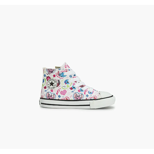 TENIS BOTA ALL STAR STITCH BRANCO