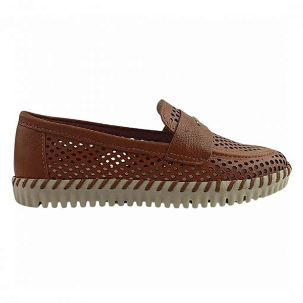 MOCASSIM FEMININO BOTTERO 374104_3 COURO BURNISH CONFORTO CASUAL