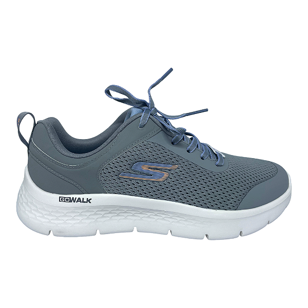 TENIS SKECHERS GO WALK FLEX CINZA