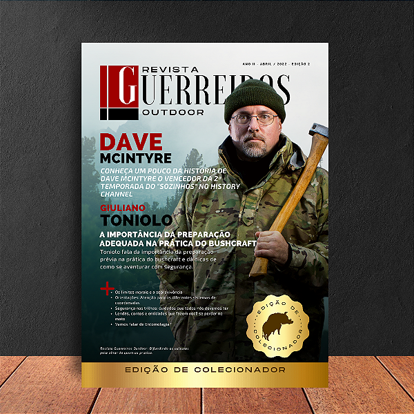 Revista Guerreiros Outdoor - Edição 2 - Abril / 2022 - Dave McIntyre