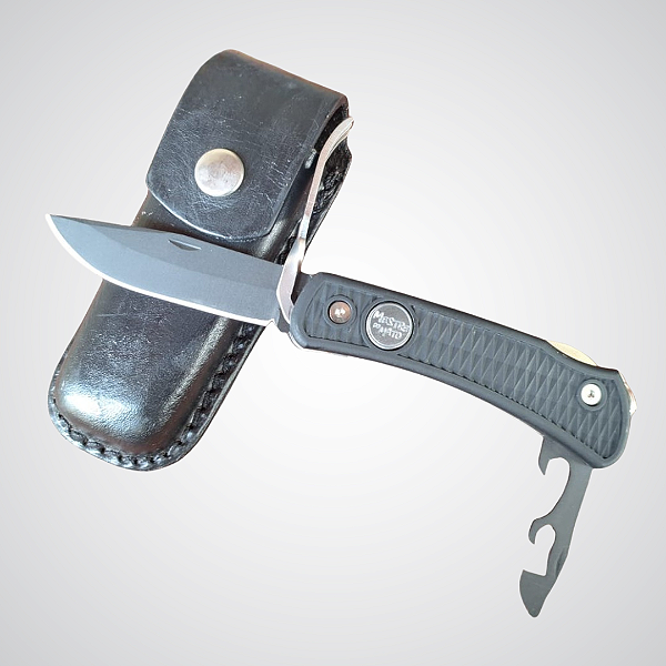 Canivete M1 Camper – Canivete Tático Bushcraft e EDC com Garfo e Abridor - Mestre do Mato