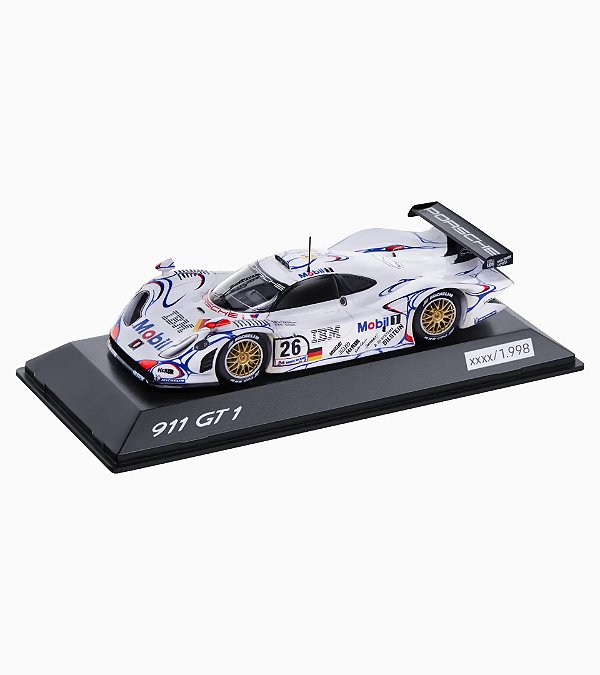 Miniatura 911 GT1 Vencedor das 24 Horas de Le Mans 1998 – Escala 1:43
