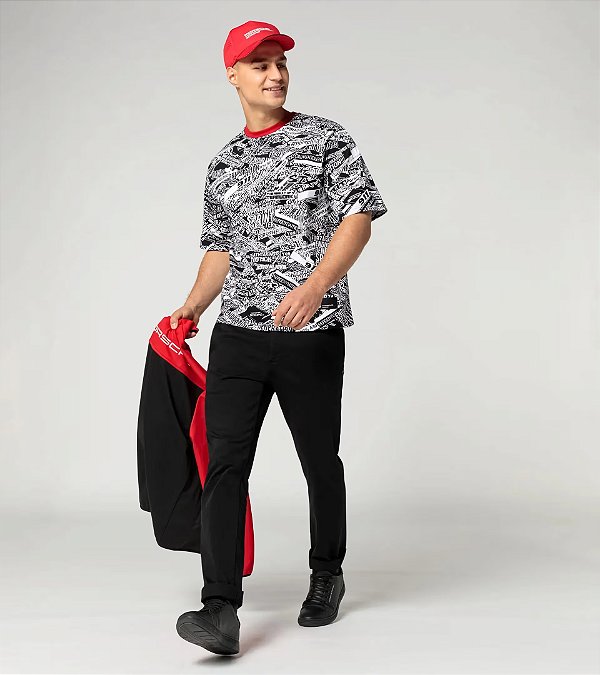 Camiseta Unissex – Padrão Camuflagem 911 GT3 R