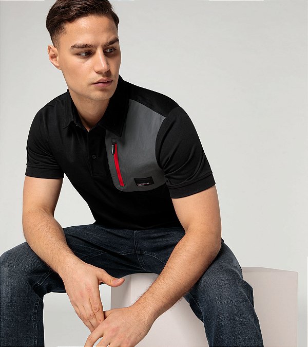 Camisa Polo Masculina – Motorsport