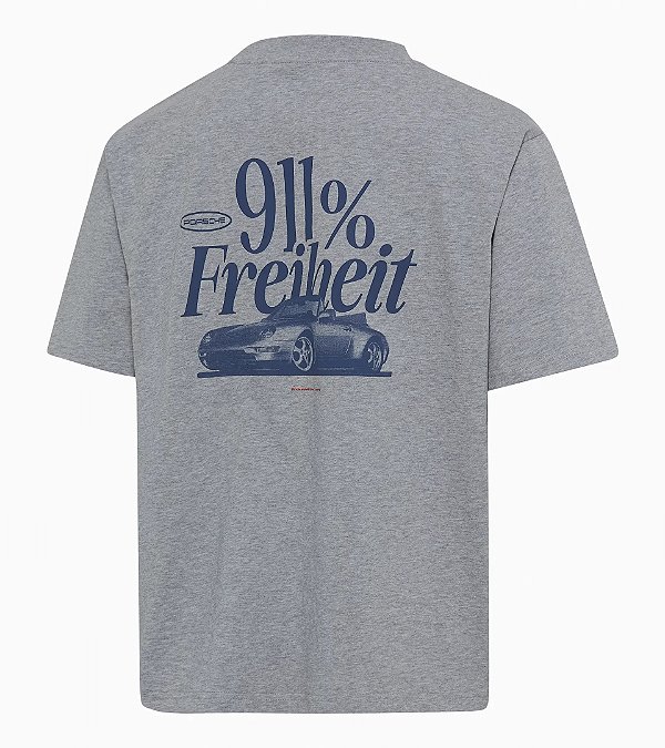 Camiseta Retrô – 911% Freiheit (911% Liberdade)