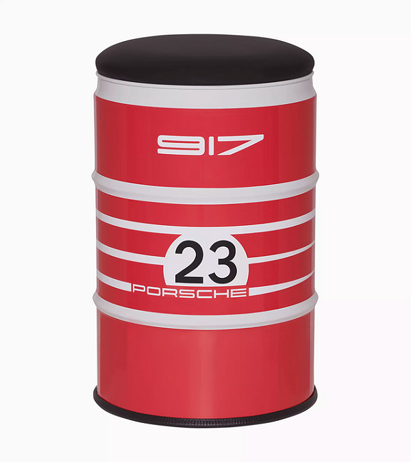 Banco Exclusivo Estilo Tambor de Óleo Original Porsche