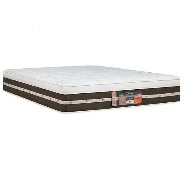 Colchão Castor Silver Star Air Molas Bonnel Queen 32x158x198