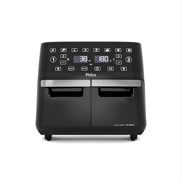 Air Fryer Philco 14L 127V 4 em 1 Painel Digital Preto - PAF14A