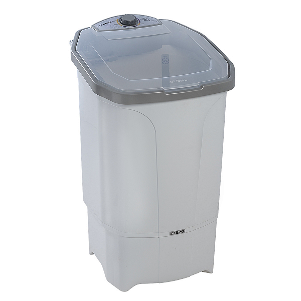 Lavadora de Roupas Tanquinho 127V 20,5 kg Lavagem por Turbilhamento Semiautomática Branco Libell