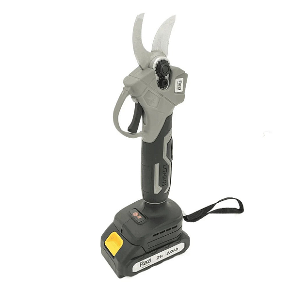 Tesoura de Poda Razi Elétrica Brushless 21V RZ-TPBB21 com Bateria Inclusa - Bivolt