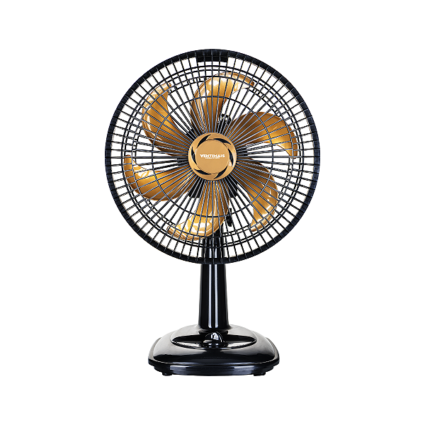 Ventilador Osc Mesa Preto/Bronze 30cm Turbo 127V Ventimais
