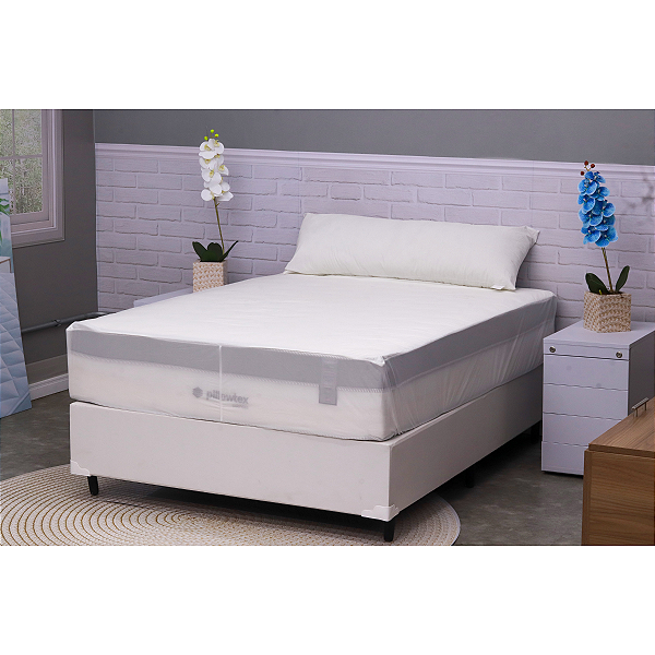 Protetor Colchão King Tecido Ice Silencioso Antialérgico - Master Comfort
