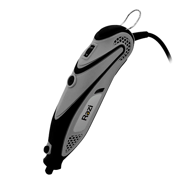 Micro Retífica Razi 130W 21142 RZ-MR130/M1 com 199 Acessórios Maleta e Eixo Flexível 127V