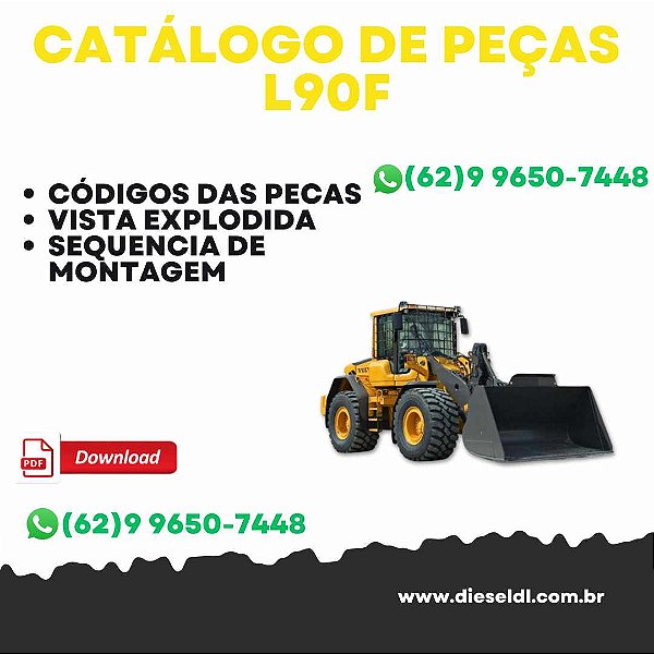 CATÁLOGO DE PEÇAS L90F CARREGADEIRA  VOLVO
