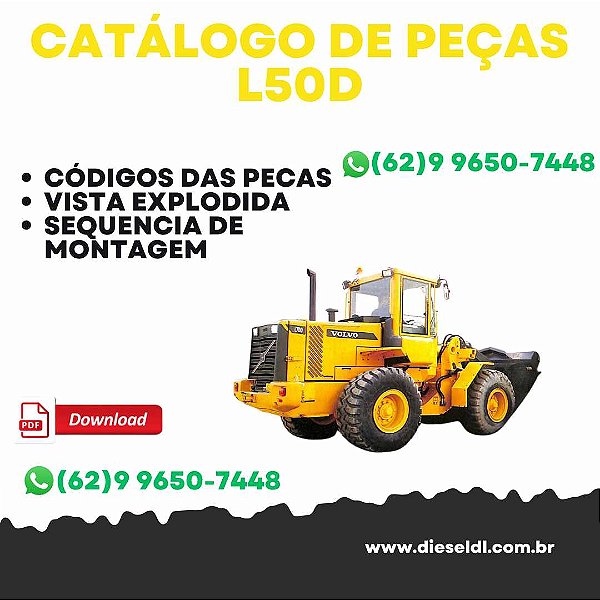 CATÁLOGO DE PEÇAS L50D CARREGADEIRA VOLVO
