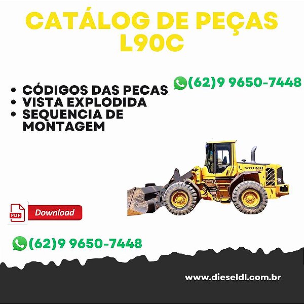 CATÁLOGO DE PEÇAS L90C CARREGADEIRA  VOLVO