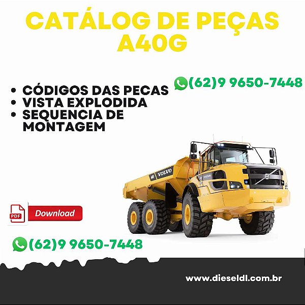 CATÁLOGO DE PEÇAS A40G CAMINHÃO VOLVO