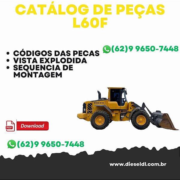 CATÁLOGO DE PEÇAS L60F CARREGADEIRA VOLVO