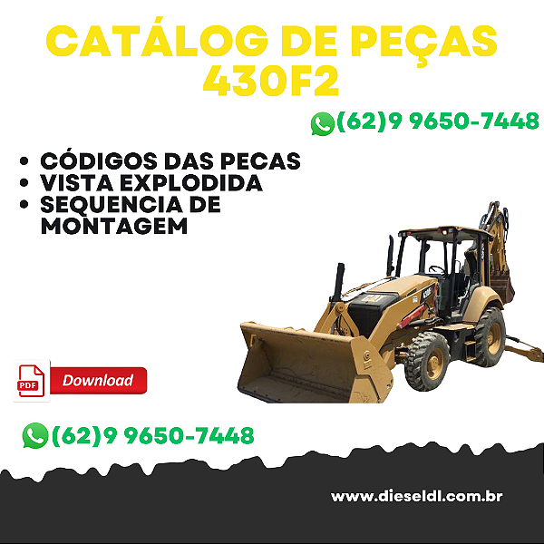 CATÁLOGO DE PEÇAS 430F2 RETROESCAVADEIRA  CAT
