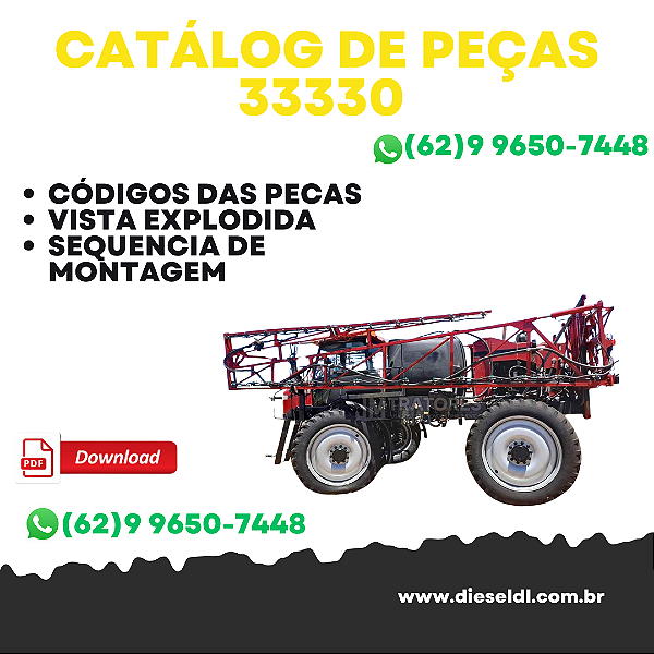 CATÁLOGO DE PEÇAS PULVERIZADOR PATRIOT 3330   CASE IH