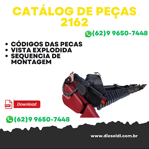 CATÁLOGO DE PEÇAS PLATAFORMA 2162 CASE IH
