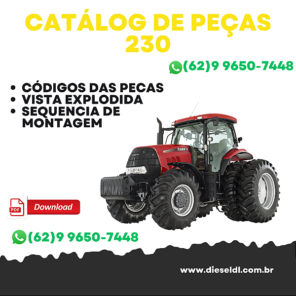 CATÁLOGO DE PEÇAS TRATOR PUMA 230  CASE IH