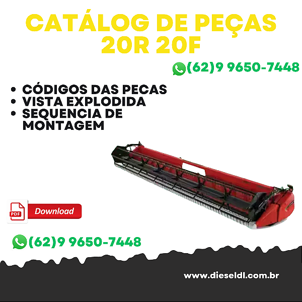 Catálogo de Peças Plataformas 20r 20f CASE IH