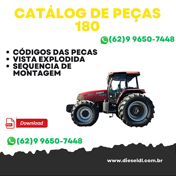 CATÁLOGO DE PEÇAS CASE MAXXUM 135 150 165 180 CASE IH