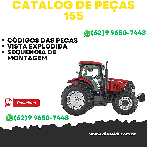 CATÁLOGO DE PEÇAS  TRATORES PUMA 140 155 170 185  CASE IH