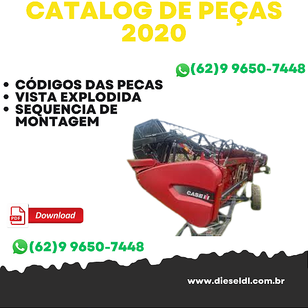 CATÁLOGO DE PEÇAS PLATAFORMA 2020  CASE IH