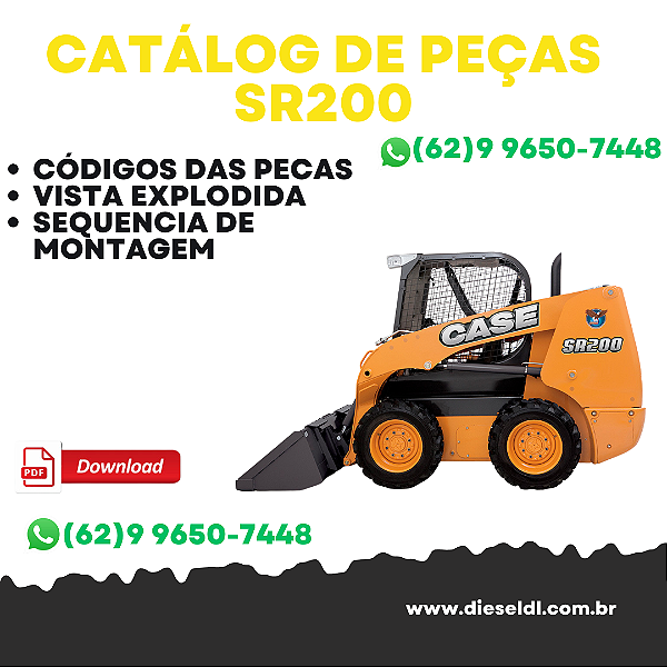 CATÁLOGO DE PEÇAS  MINI CARREGADEIRA  SR200 CASE