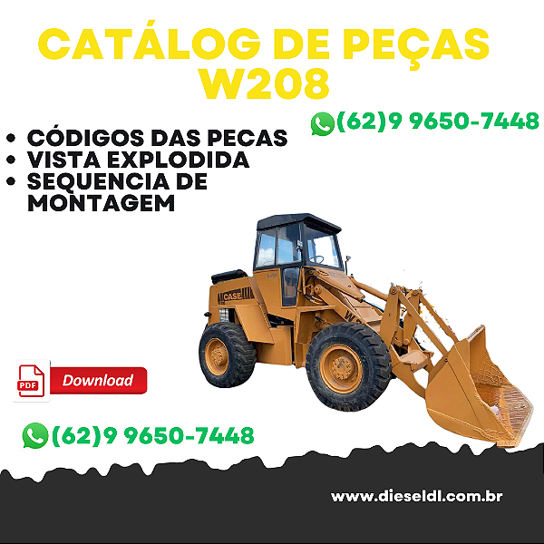 CATÁLOGO DE PEÇAS CARREGADEIRA  W20B  CASE
