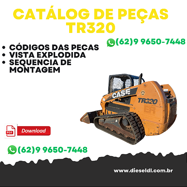 CATÁLOGO DE PEÇAS MINI CARREGADEIRA  TR270 320 TV380 CASE