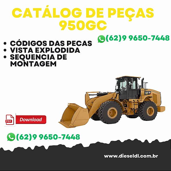 CATÁLOGO DE PEÇAS 950 GC CARREGADEIRA CAT