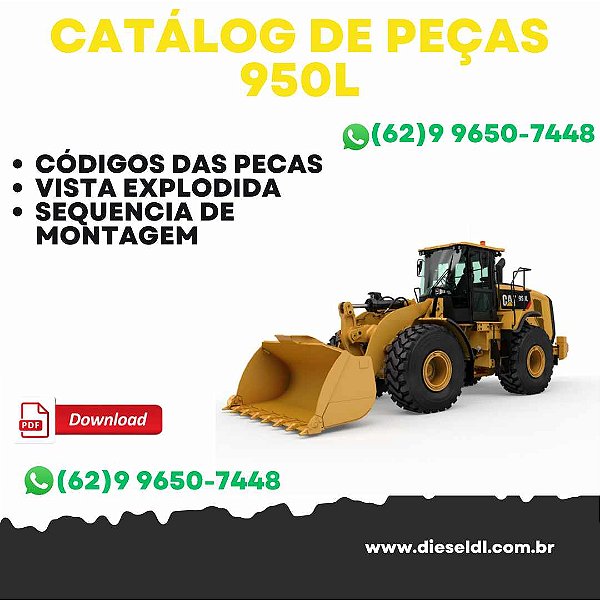 CATALOGO DE PEÇAS CARREGADEIRA NOVA 950L  - CAT