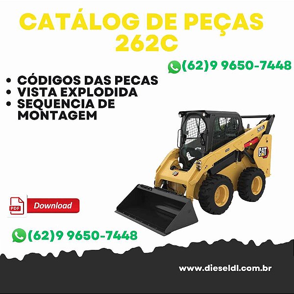 CATÁLOGO DE PEÇAS MINI CARREGADEIRA 262C   CAT
