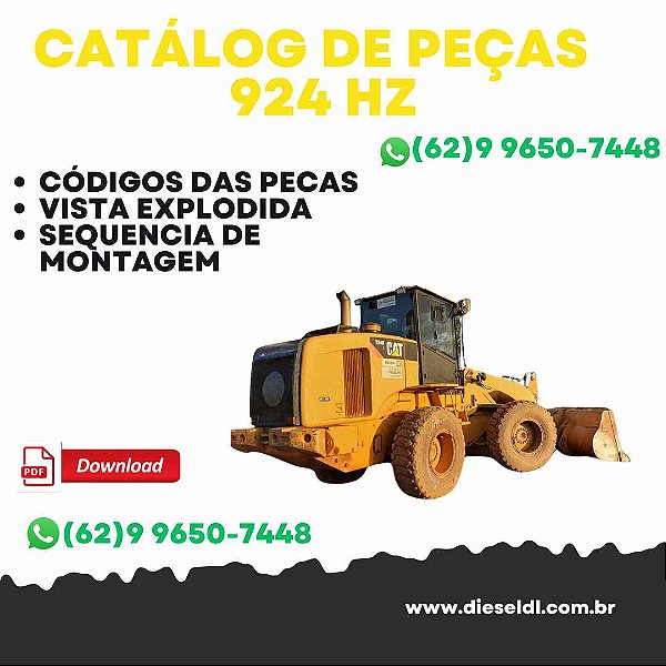 CATÁLOGO DE PEÇAS CARREGADEIRA 924HZ  - CAT