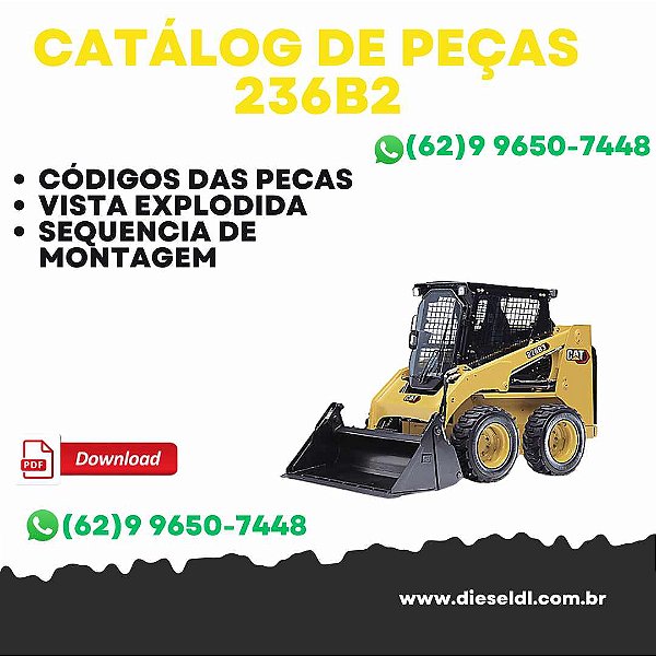 CATÁLOGO DE PEÇAS MINI CARREGADEIRA 236B2  CAT