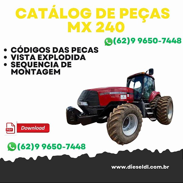 CATÁLOGO DE PEÇAS MAGNUM MX240 CASE